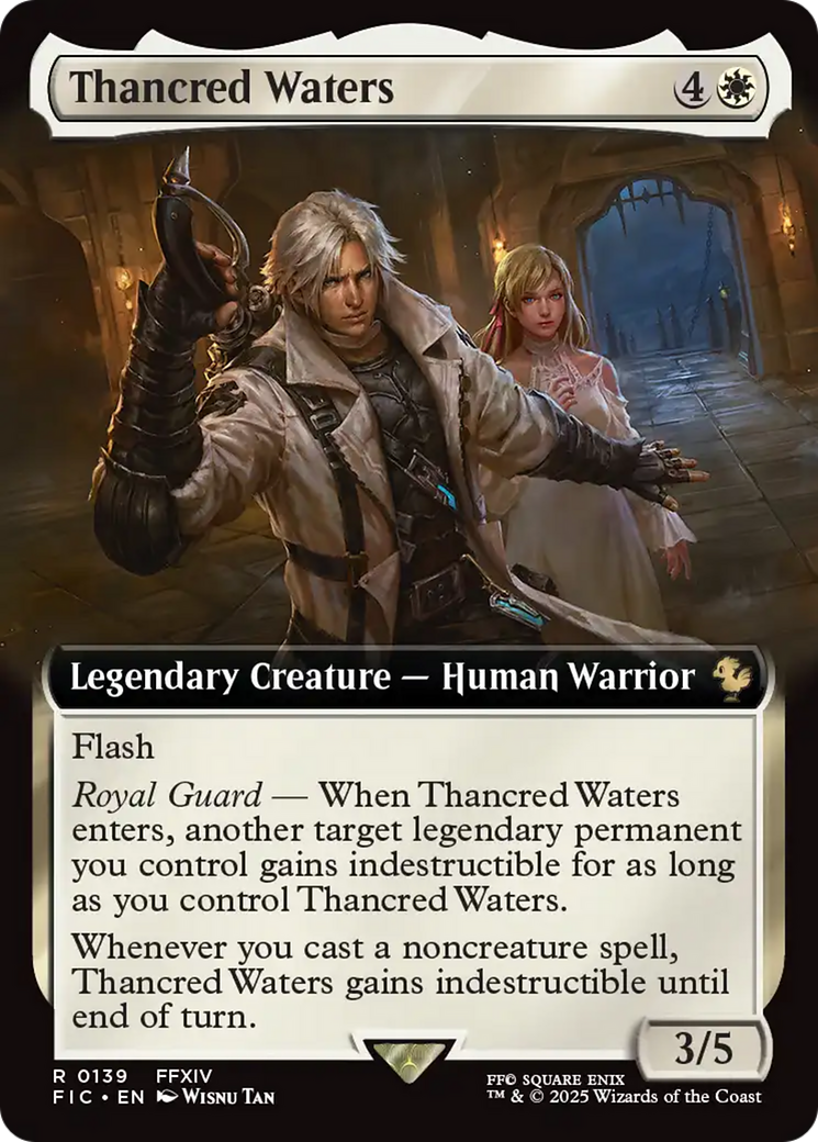 Thancred Waters (Extended Art) [FINAL FANTASY Commander] | Gaming Infinity