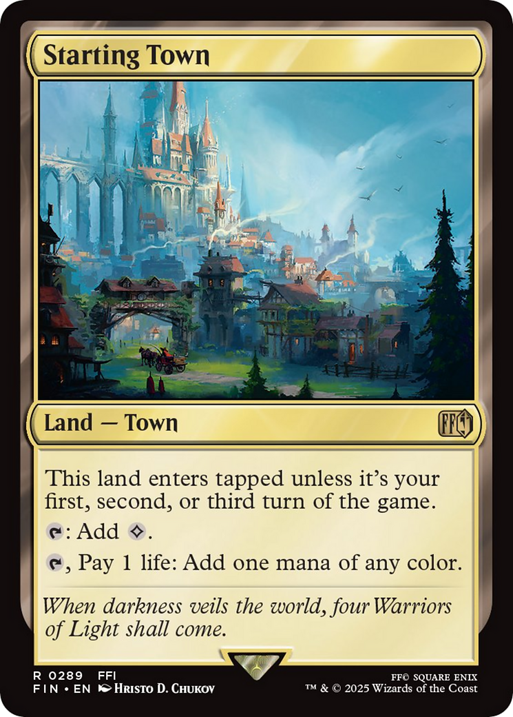 Starting Town [FINAL FANTASY] | Gaming Infinity
