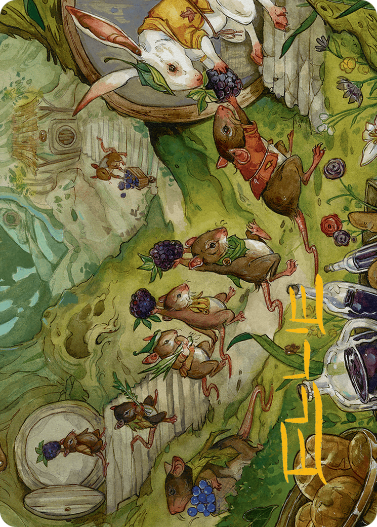 For the Common Good Art Card (43/54) (Gold-Stamped Signature) [Bloomburrow Art Series] | Gaming Infinity