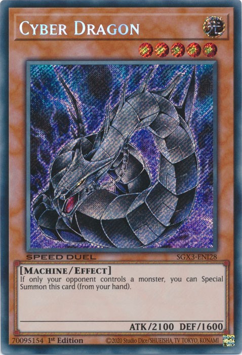 Cyber Dragon [SGX3-ENI28] Secret Rare | Gaming Infinity