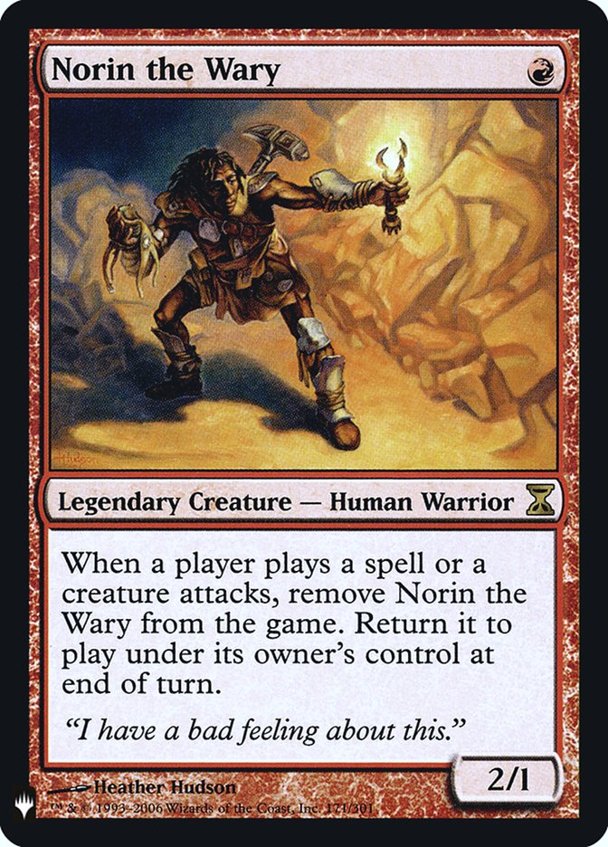 Norin the Wary [Mystery Booster] | Gaming Infinity