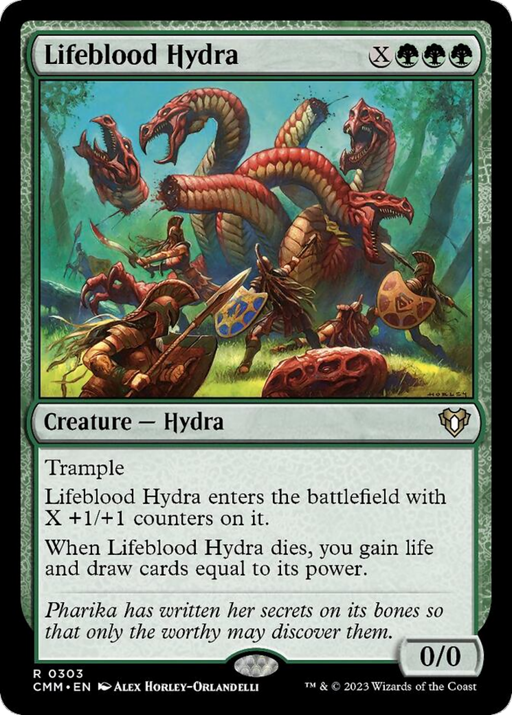 Lifeblood Hydra [Commander Masters] | Gaming Infinity