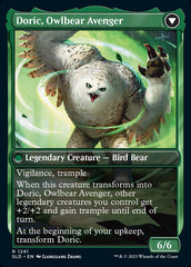 Doric, Nature's Warden // Doric, Owlbear Avenger [Secret Lair Drop Series] | Gaming Infinity