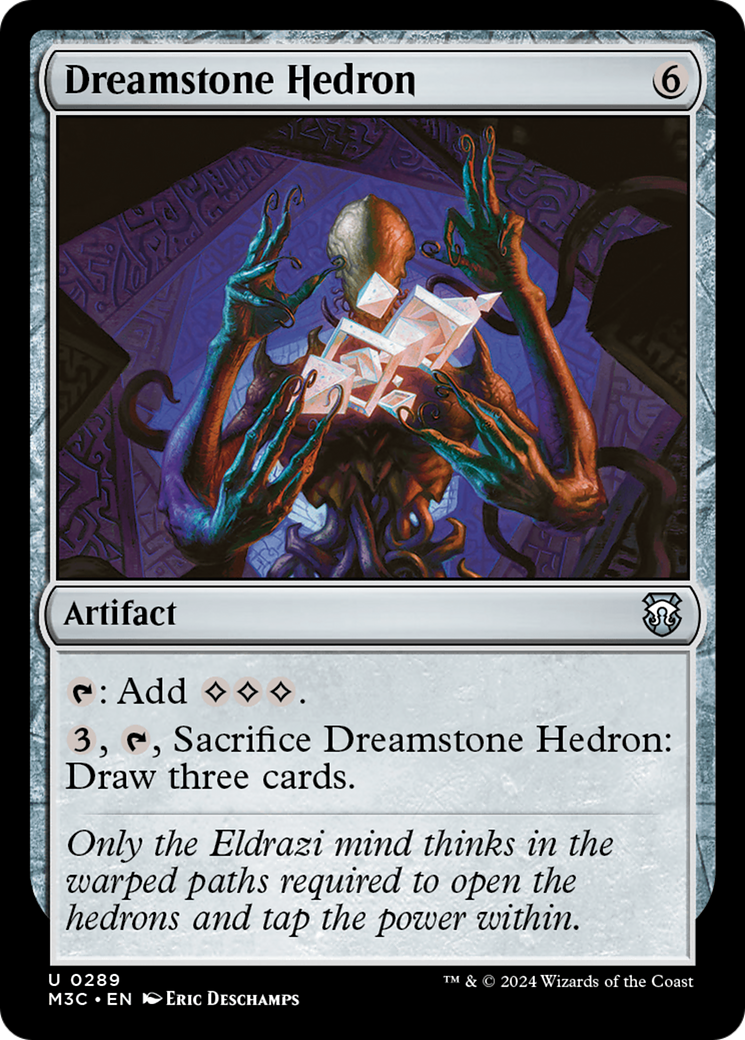 Dreamstone Hedron (Ripple Foil) [Modern Horizons 3 Commander] | Gaming Infinity