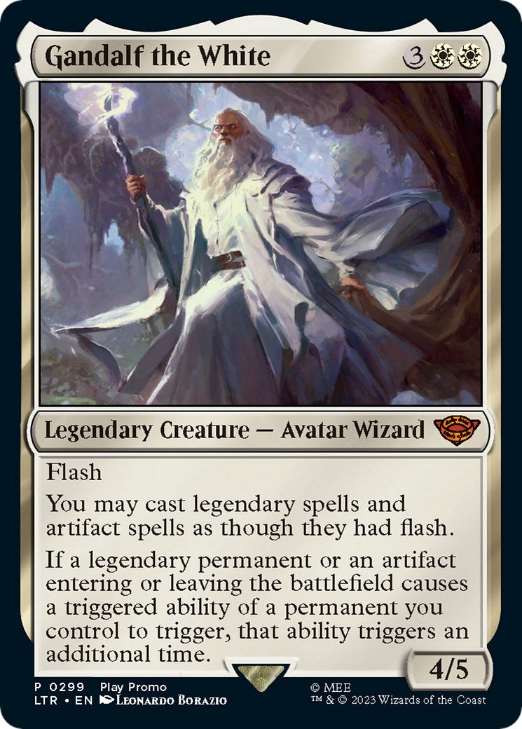 Gandalf the White (Play Promo) [The Lord of the Rings: Tales of Middle-Earth] | Gaming Infinity