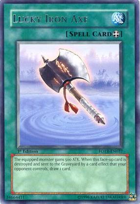 Lucky Iron Axe [FOTB-EN037] Rare | Gaming Infinity