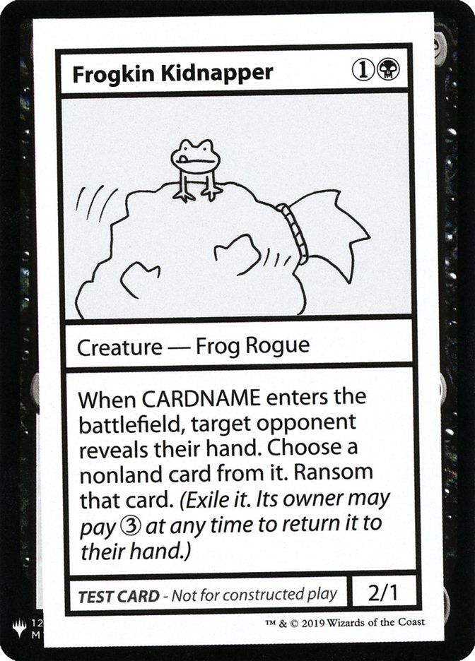 Frogkin Kidnapper [Mystery Booster Playtest Cards] | Gaming Infinity