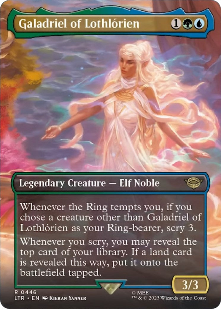 Galadriel of Lothlorien (Borderless Alternate Art) [The Lord of the Rings: Tales of Middle-Earth] | Gaming Infinity