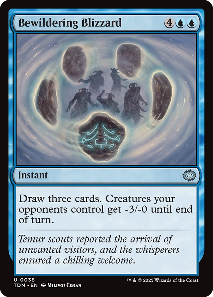 Bewildering Blizzard [Tarkir: Dragonstorm] | Gaming Infinity