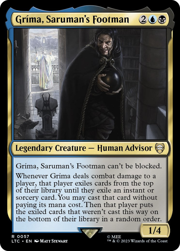 Grima, Saruman's Footman [The Lord of the Rings: Tales of Middle-Earth Commander] | Gaming Infinity
