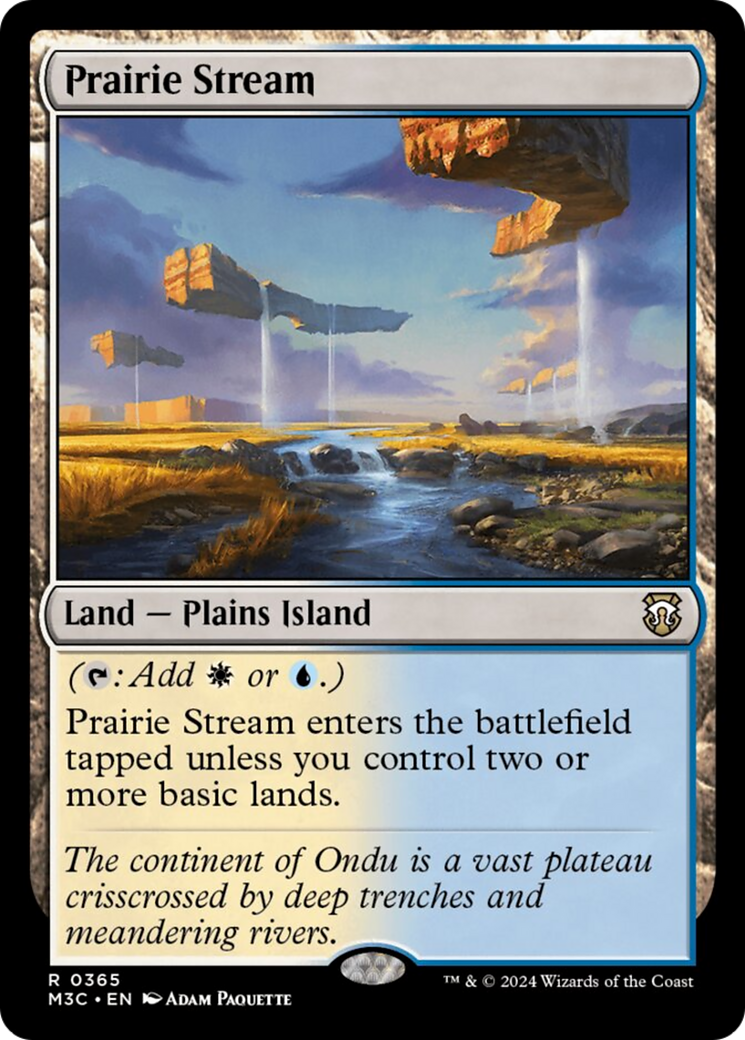 Prairie Stream [Modern Horizons 3 Commander] | Gaming Infinity