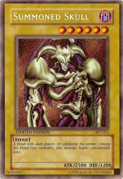 Summoned Skull [BPT-002] Secret Rare | Gaming Infinity
