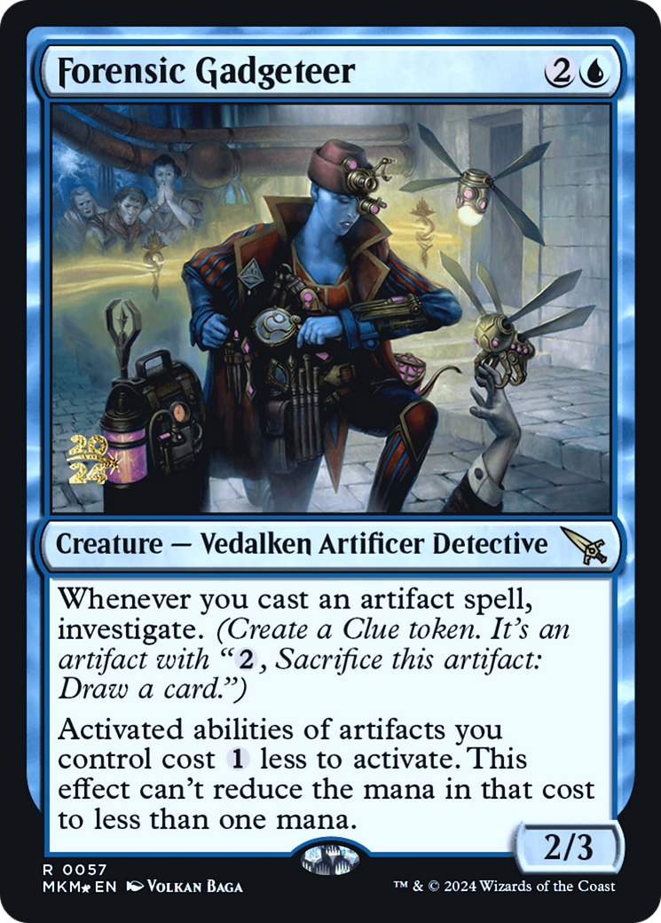 Forensic Gadgeteer [Murders at Karlov Manor Prerelease Promos] | Gaming Infinity