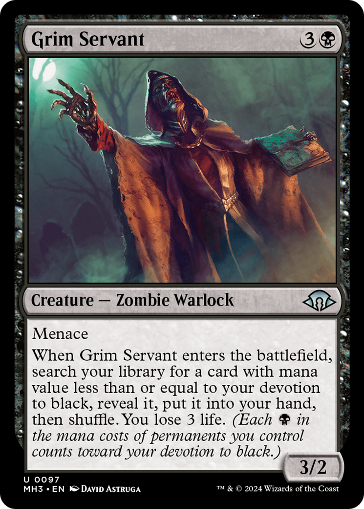 Grim Servant [Modern Horizons 3] | Gaming Infinity