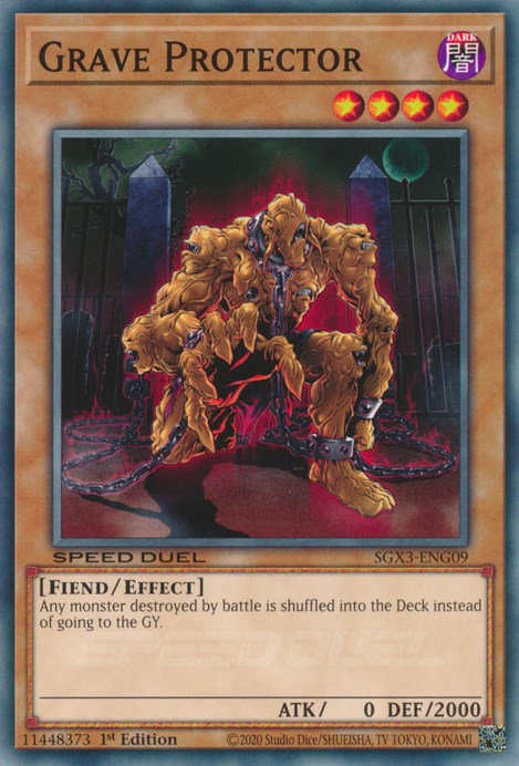 Grave Protector [SGX3-ENG09] Common | Gaming Infinity