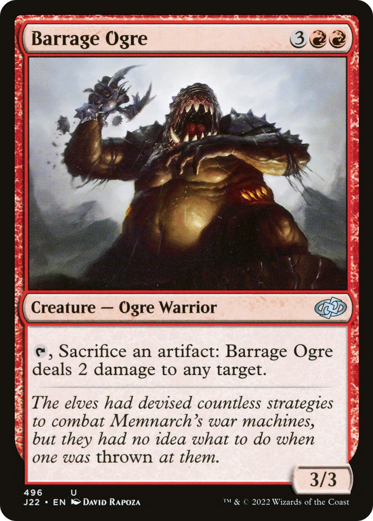 Barrage Ogre [Jumpstart 2022] | Gaming Infinity