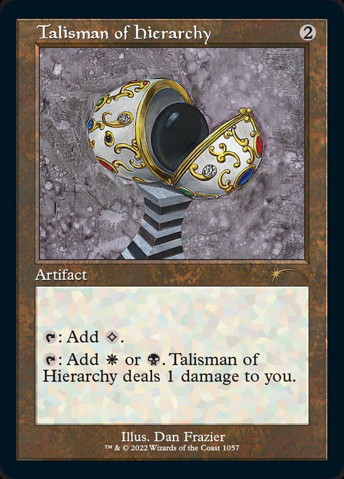 Talisman of Hierarchy (Foil Etched) [Secret Lair Drop Series] | Gaming Infinity