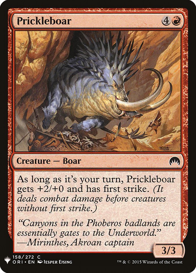 Prickleboar [Mystery Booster] | Gaming Infinity