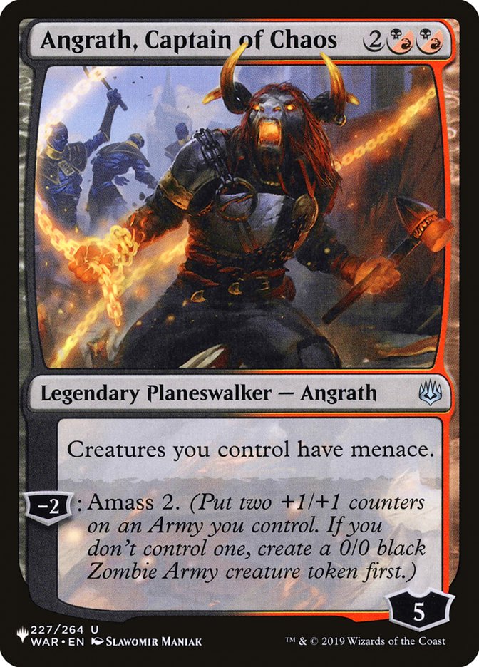 Angrath, Captain of Chaos [The List] | Gaming Infinity