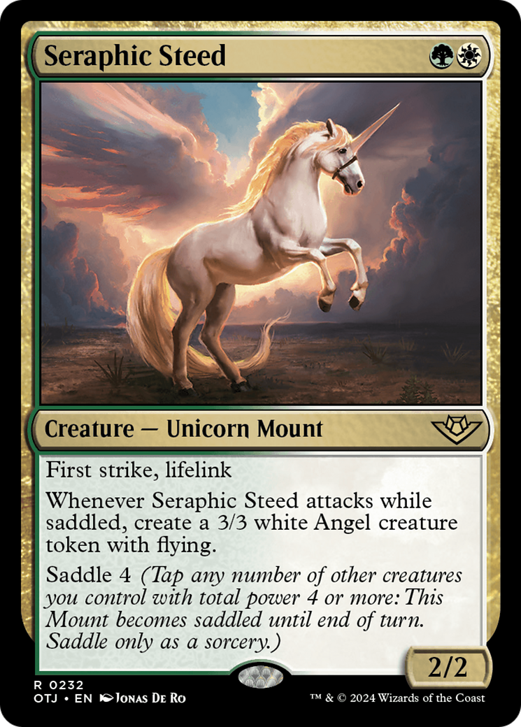 Seraphic Steed [Outlaws of Thunder Junction] | Gaming Infinity