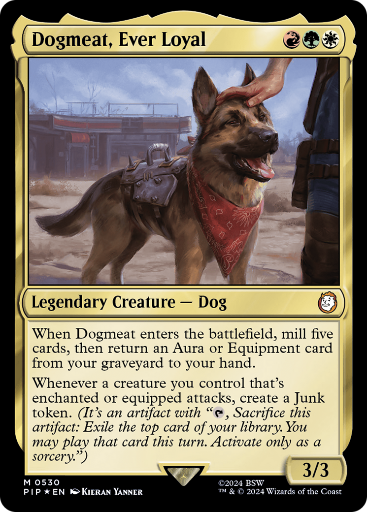 Dogmeat, Ever Loyal (Surge Foil) [Fallout] | Gaming Infinity