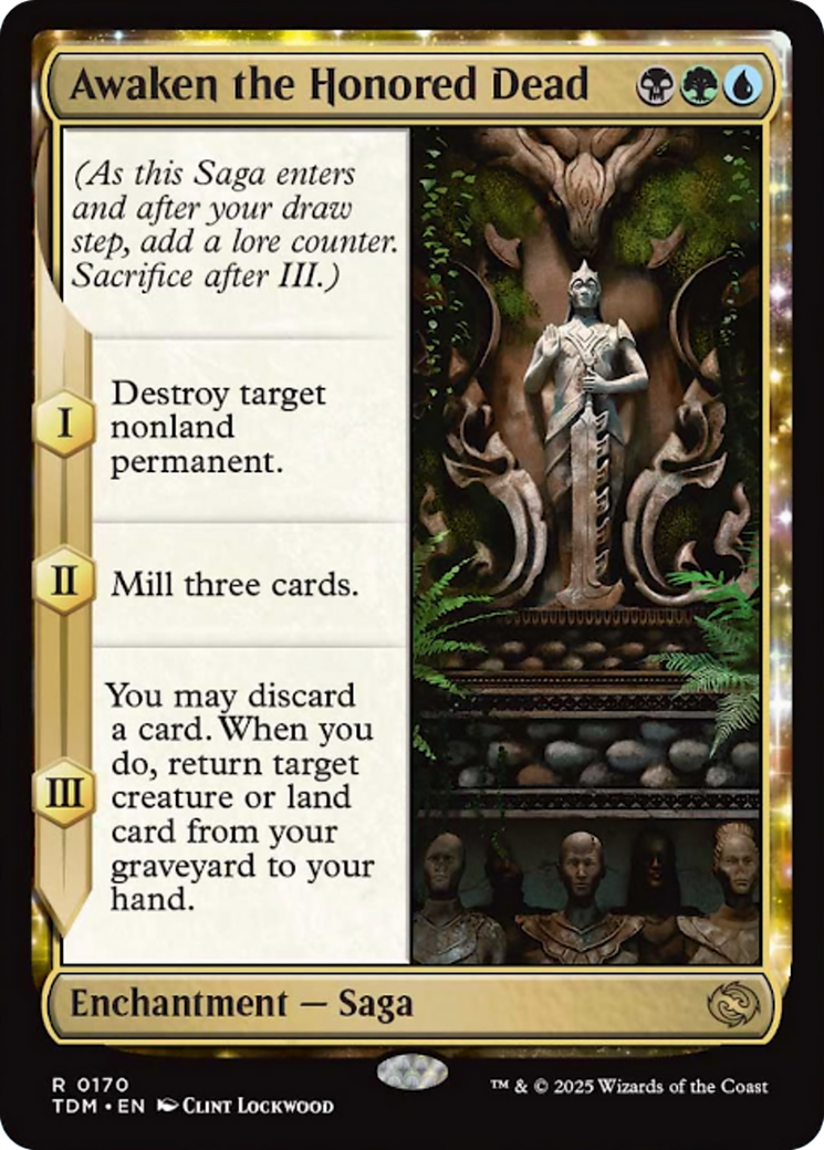 Awaken the Honored Dead [Tarkir: Dragonstorm] | Gaming Infinity