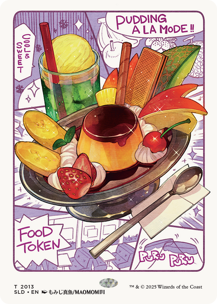 Food Token (2013) (Rainbow Foil) [Secret Lair Drop Series] | Gaming Infinity
