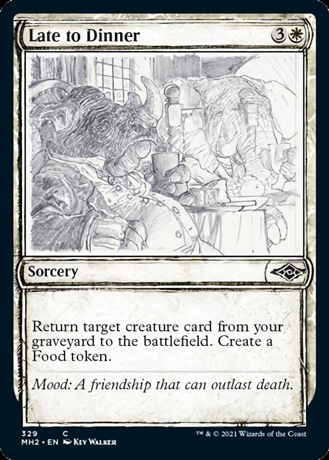 Late to Dinner (Sketch) [Modern Horizons 2] | Gaming Infinity