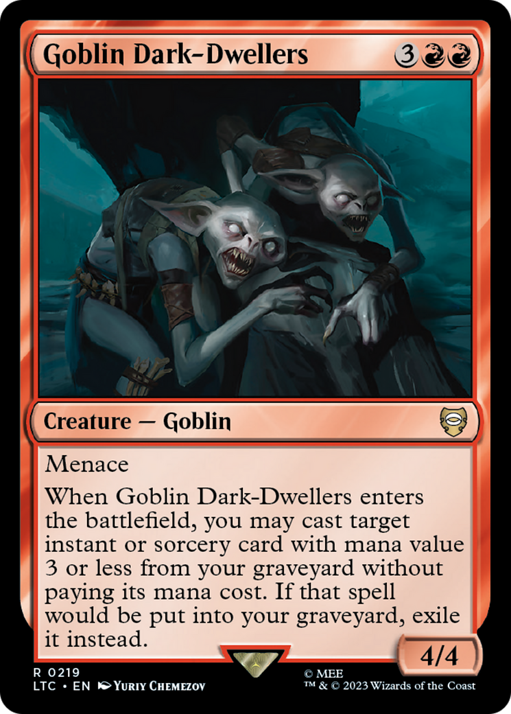 Goblin Dark-Dwellers [The Lord of the Rings: Tales of Middle-Earth Commander] | Gaming Infinity