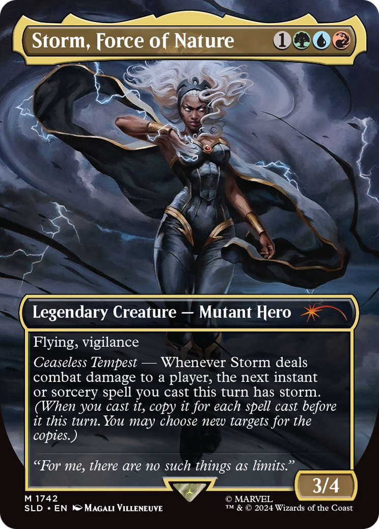 Storm, Force of Nature (Rainbow Foil) [Secret Lair Drop Series] | Gaming Infinity