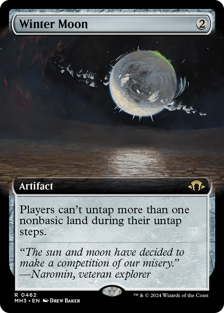 Winter Moon (Extended Art) [Modern Horizons 3] | Gaming Infinity