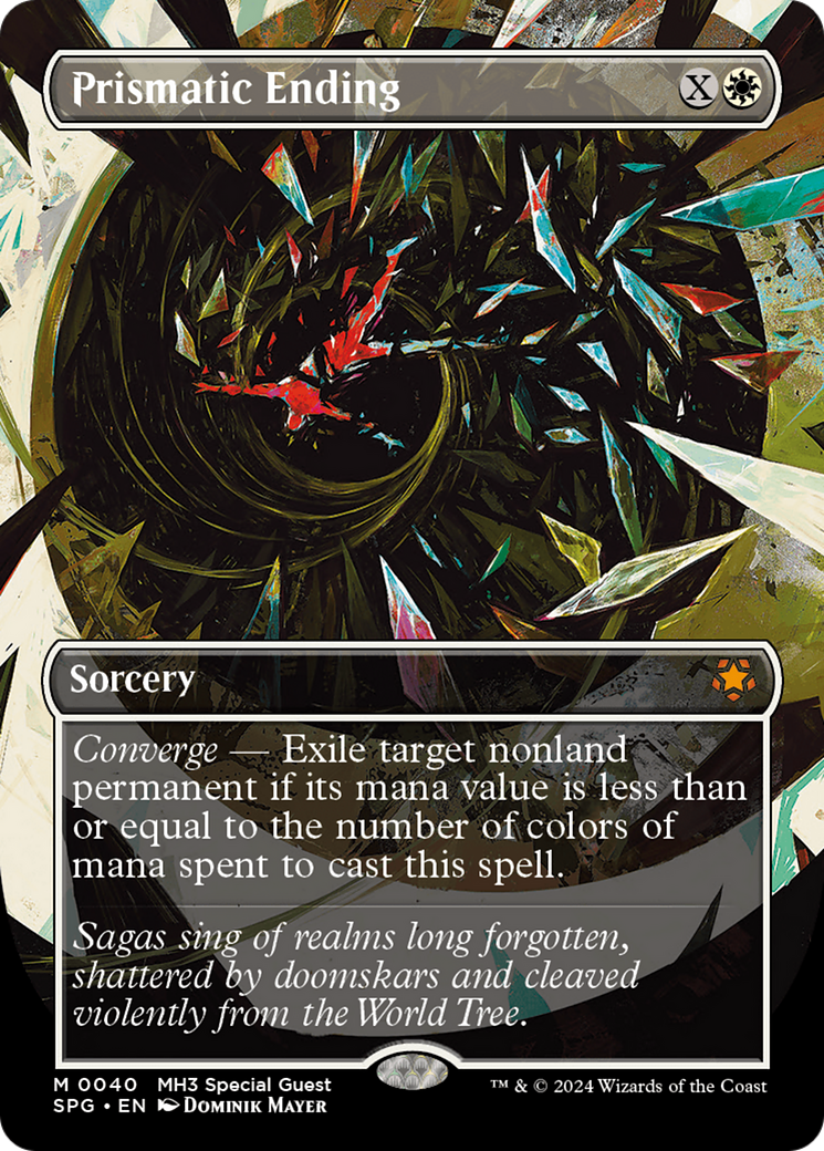 Prismatic Ending (Borderless) [Modern Horizons 3 Special Guests] | Gaming Infinity