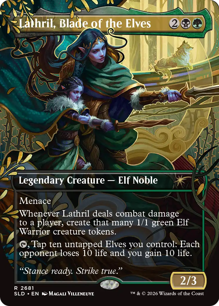 Lathril, Blade of the Elves [Secret Lair Drop Series] | Gaming Infinity