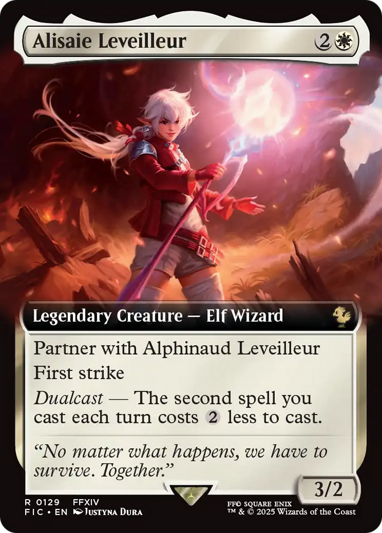 Alisaie Leveilleur (Extended Art) [FINAL FANTASY Commander] | Gaming Infinity