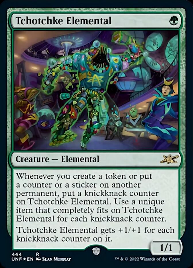 Tchotchke Elemental (Galaxy Foil) [Unfinity] | Gaming Infinity