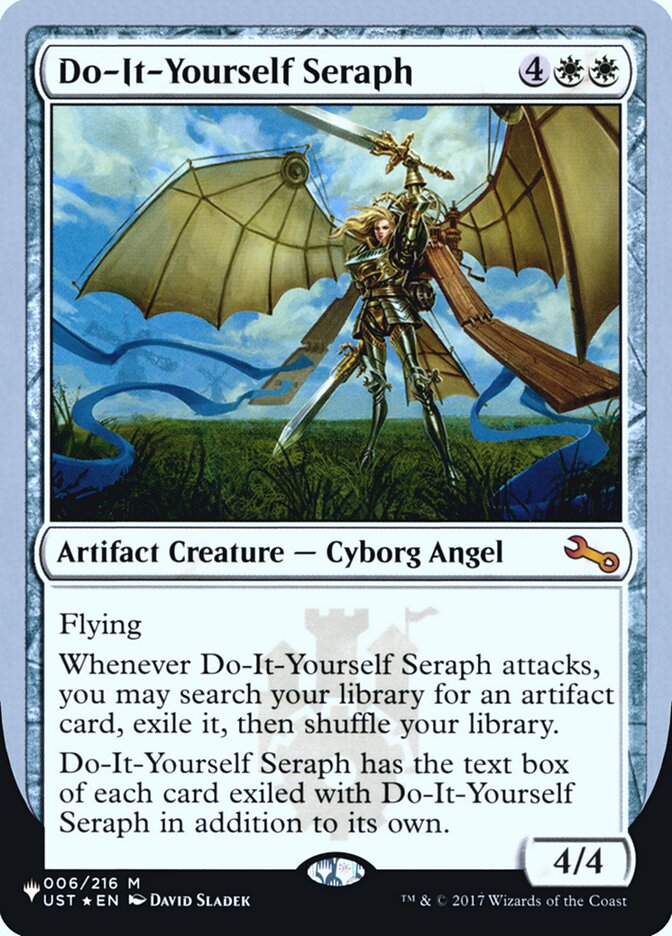 Do-It-Yourself Seraph (Unfinity Foil Edition) [The List] | Gaming Infinity