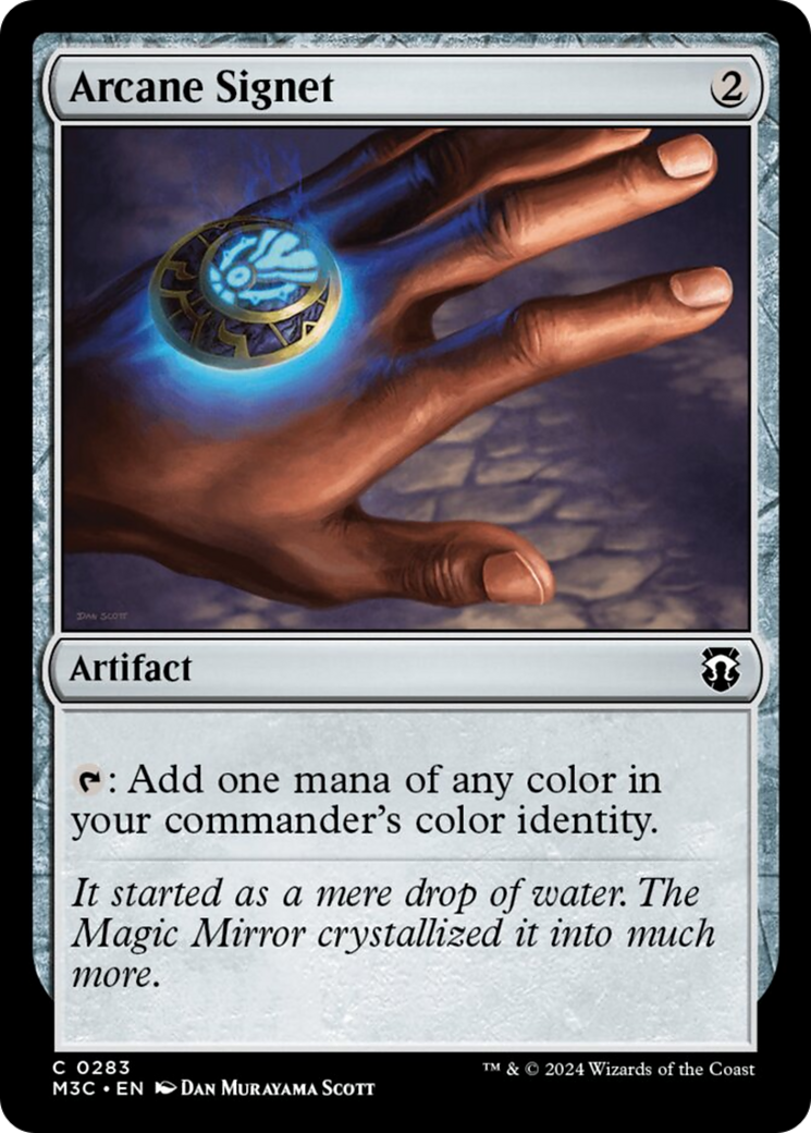 Arcane Signet (Ripple Foil) [Modern Horizons 3 Commander] | Gaming Infinity