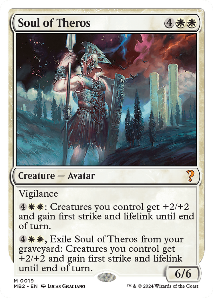 Soul of Theros (White Border) [Mystery Booster 2] | Gaming Infinity