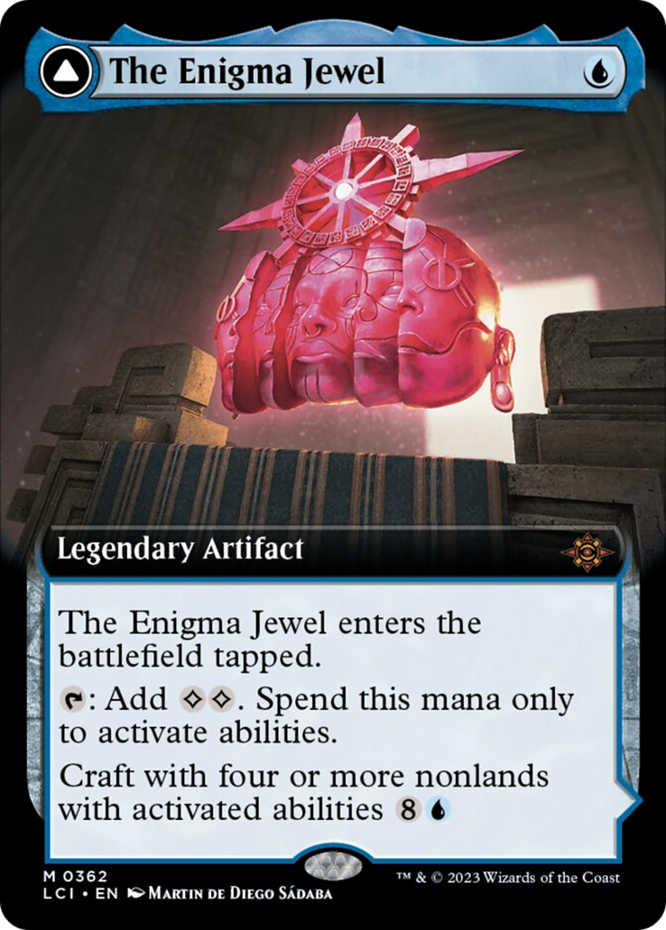 The Enigma Jewel // Locus of Enlightenment (Extended Art) [The Lost Caverns of Ixalan] | Gaming Infinity