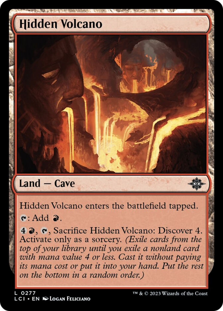 Hidden Volcano [The Lost Caverns of Ixalan] | Gaming Infinity