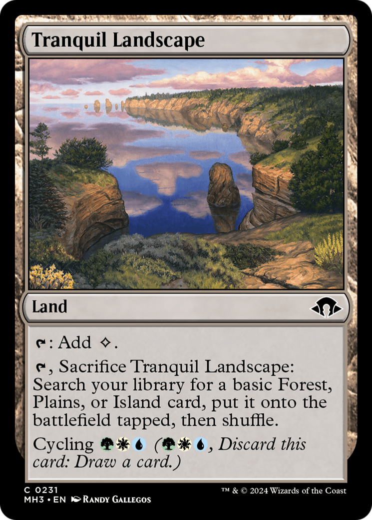 Tranquil Landscape [Modern Horizons 3] | Gaming Infinity