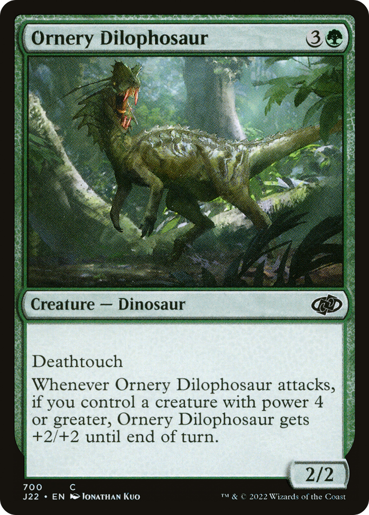 Ornery Dilophosaur [Jumpstart 2022] | Gaming Infinity