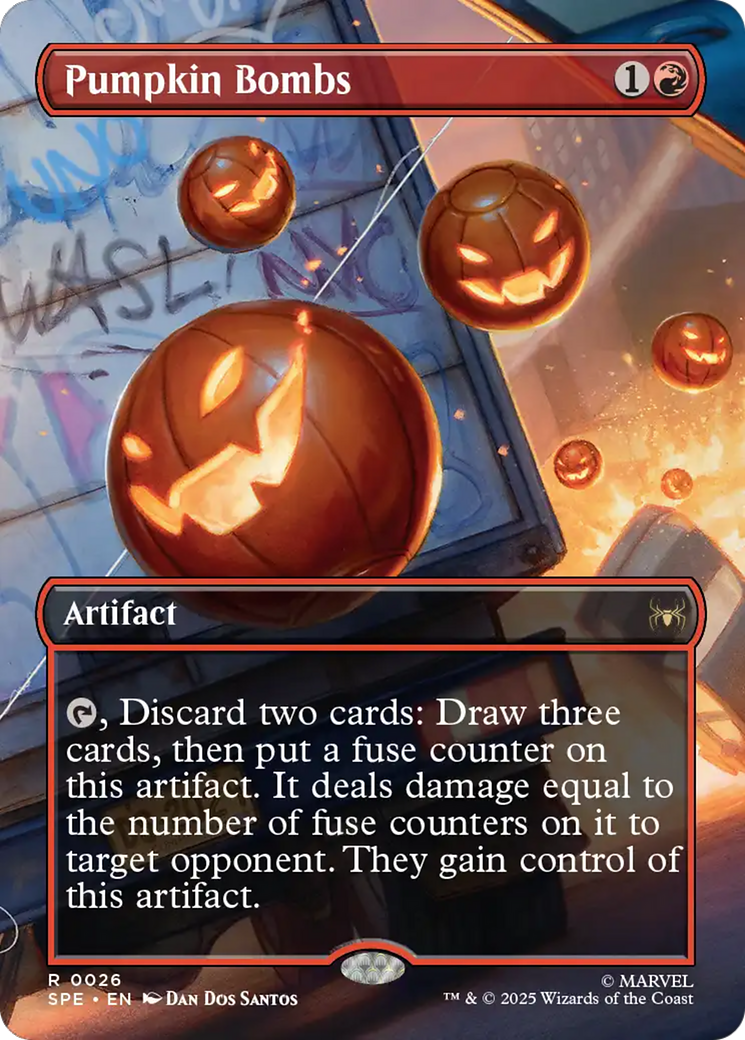 Pumpkin Bombs (Borderless) [Marvel's Spider-Man: Eternal-Legal] | Gaming Infinity