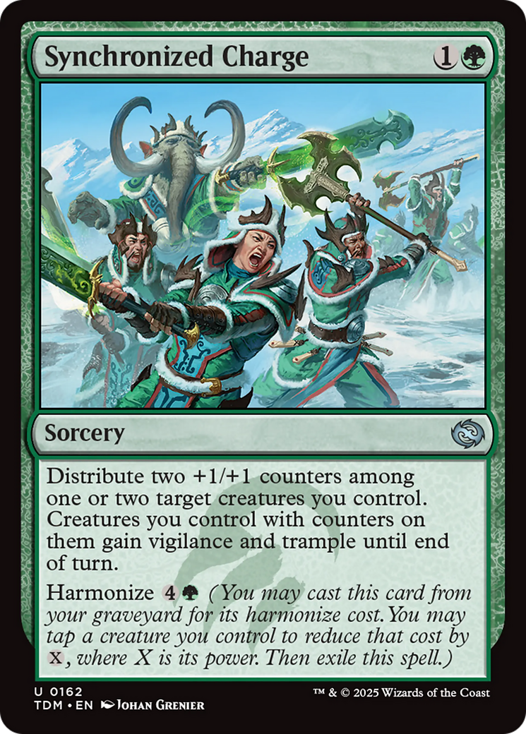 Synchronized Charge [Tarkir: Dragonstorm] | Gaming Infinity