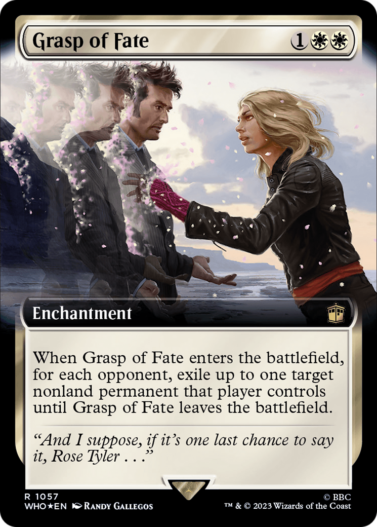 Grasp of Fate (Extended Art) (Surge Foil) [Doctor Who] | Gaming Infinity