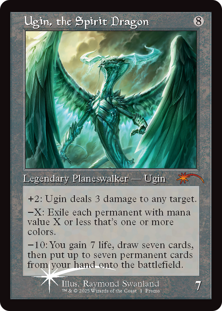Ugin, the Spirit Dragon (Retro Frame) [Secret Lair Drop Series] | Gaming Infinity