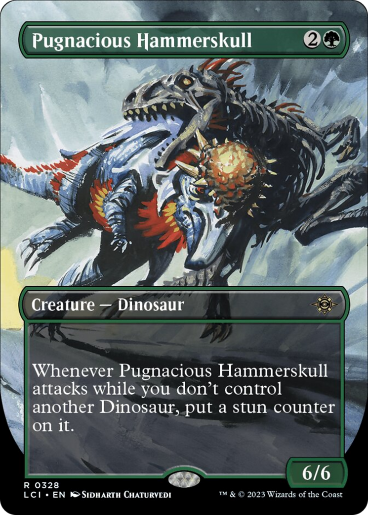 Pugnacious Hammerskull (Borderless) [The Lost Caverns of Ixalan] | Gaming Infinity