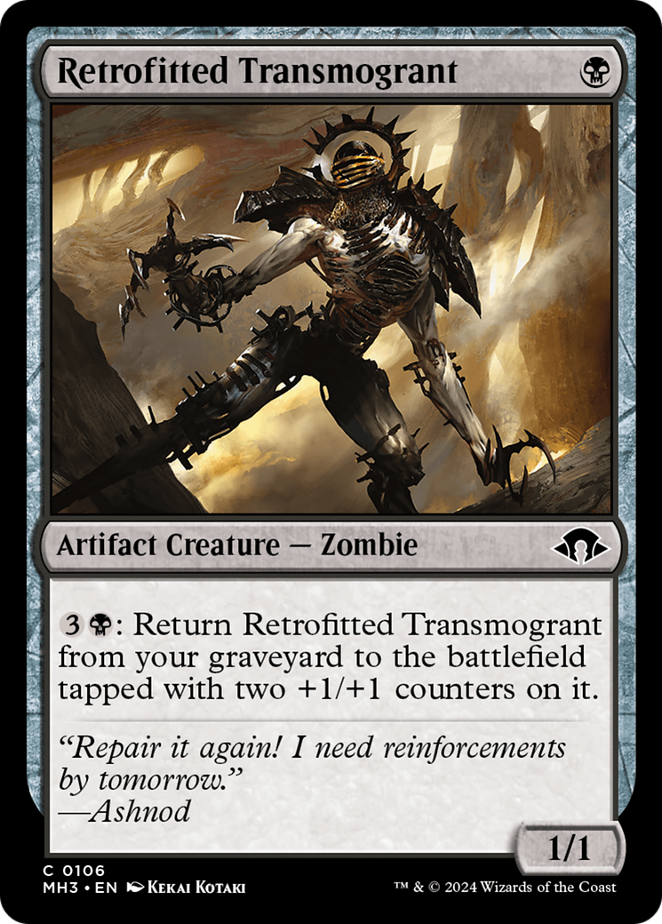 Retrofitted Transmogrant [Modern Horizons 3] | Gaming Infinity