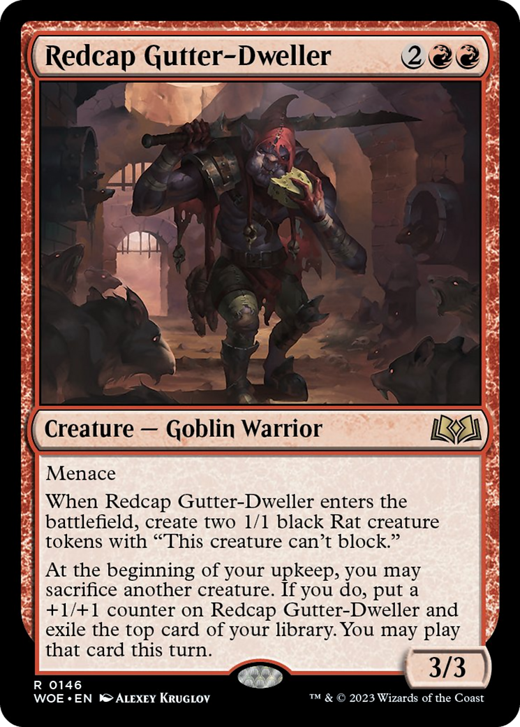 Redcap Gutter-Dweller [Wilds of Eldraine] | Gaming Infinity