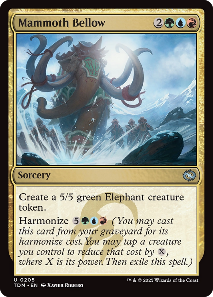 Mammoth Bellow [Tarkir: Dragonstorm] | Gaming Infinity